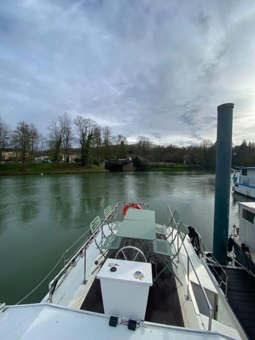 Charmant Bateau Sur La Marne ลาแฟร์เต-ซูส์-ชูอาร์ ภายนอก รูปภาพ
