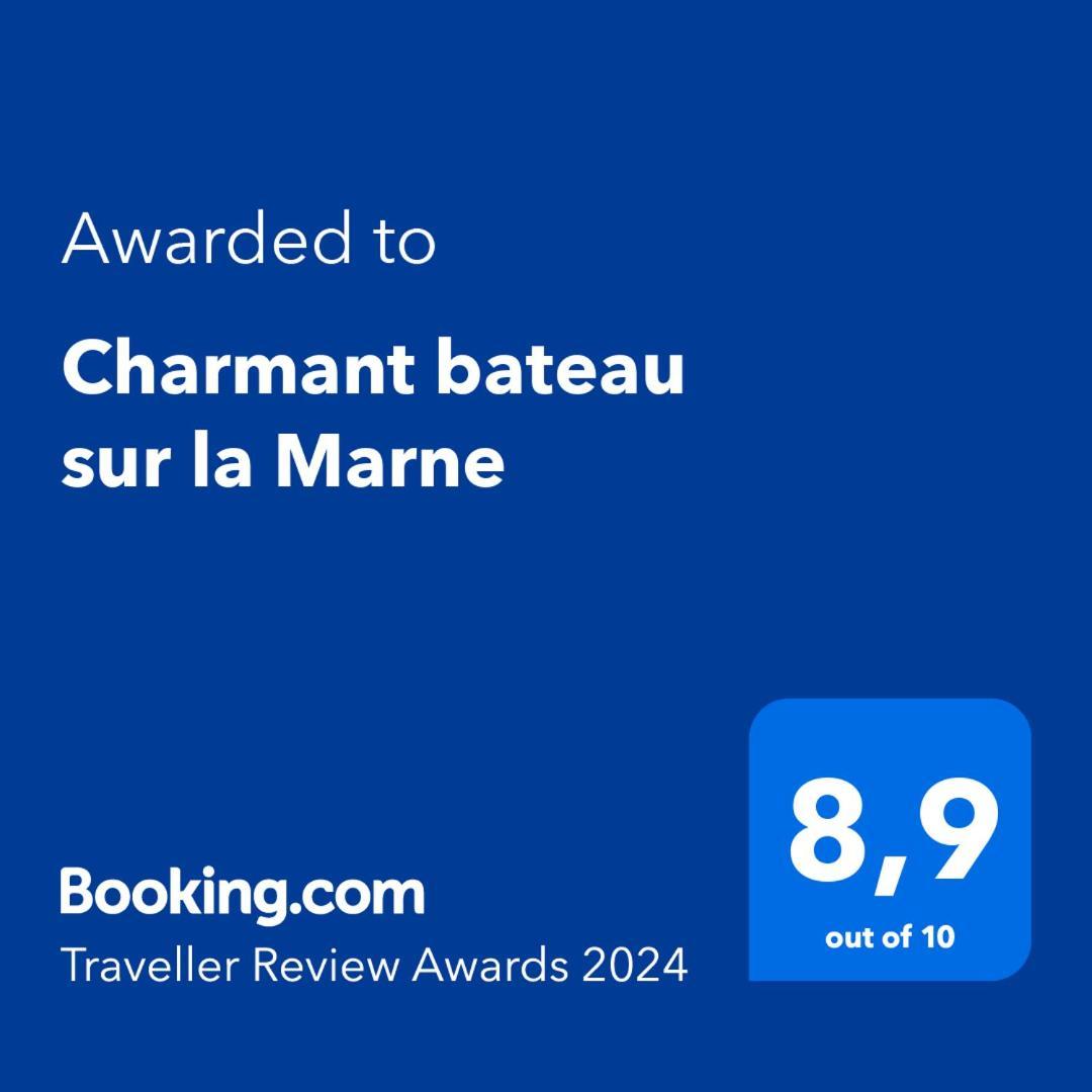 Charmant Bateau Sur La Marne ลาแฟร์เต-ซูส์-ชูอาร์ ภายนอก รูปภาพ
